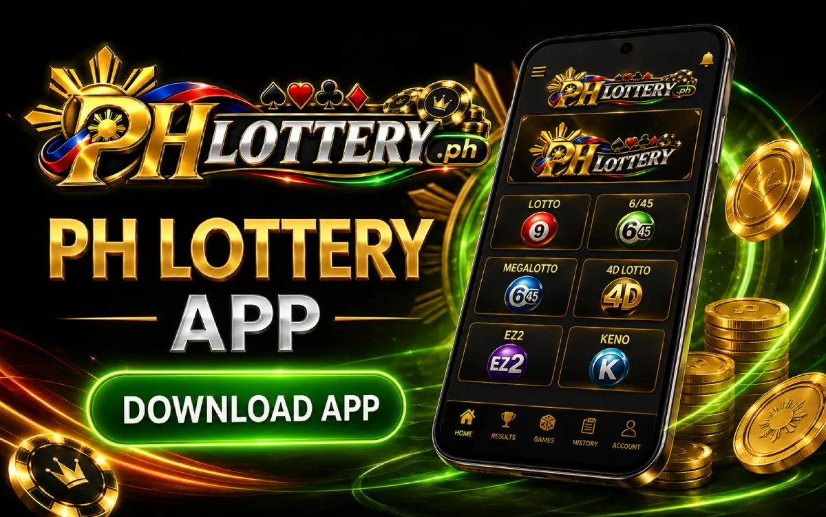 PH Lottery app download mobile screen