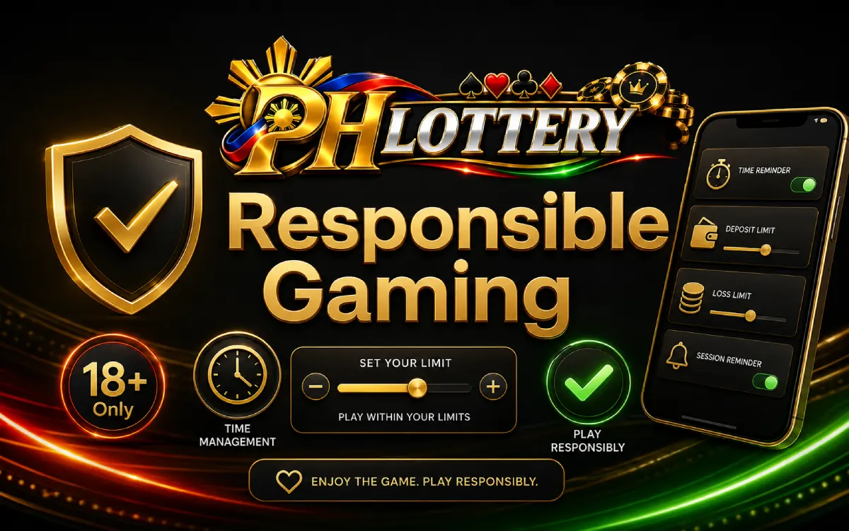 Responsible gaming at PH Lottery