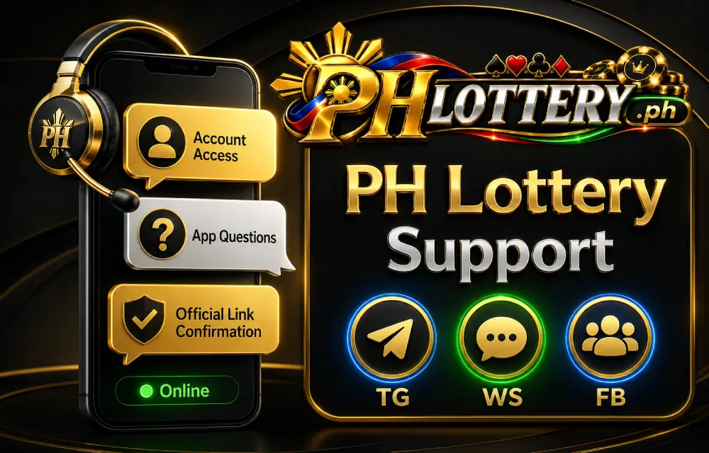 PH Lottery customer support